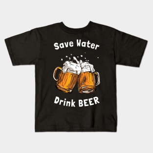 Drink Beer Kids T-Shirt